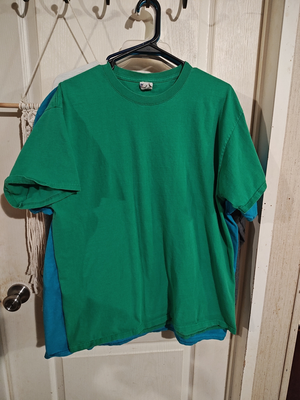 Jerzees Classic Green Short Sleeve Crewneck Tee